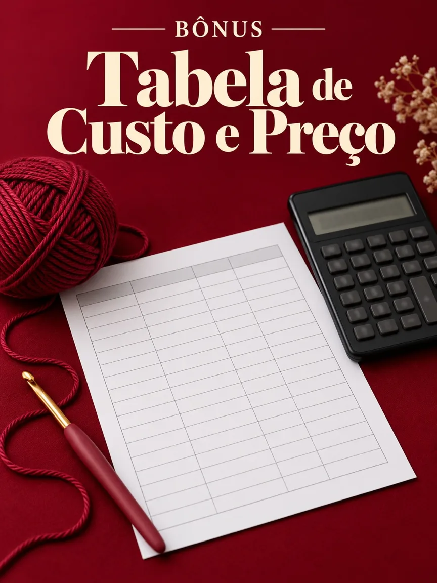 Capa do bônus Tabela de Custo e Preço
